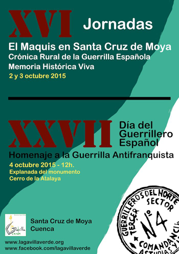 Jornada Maquis Santa Cruz de Moya